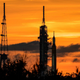 NASA’s Space Launch System (SLS) rocket and Orion spacecraft on the mobile launcher at Launch Pad 39B, as seen on Wednesday, Aug. 31, 2022, at the Kennedy Space Center in Florida.